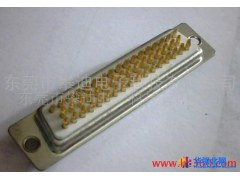 供应焊线式,DB50p车针,D-SUB车针电子连接器图1