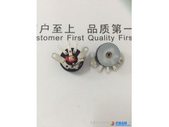 厂供 RV16S-K2 平脚带开关电位器 旋转电位器 碳膜电位器 收音机音量可调专用电位器 高品质高性价电位器图1