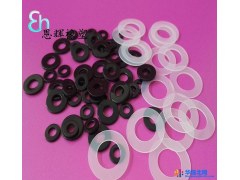 直销白色平垫 黑色尼龙垫圈 耐高温云母垫片 耐磨塑料平垫图1
