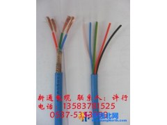 供应在缆芯中和屏蔽层的内外表面用石油膏填充或浇注处理，以防止煤矿中水分侵入图1