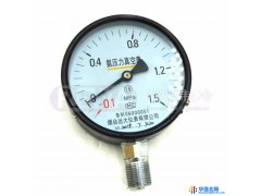 冷库专用仪表烟台远大真空压力表不锈钢高压低压压力表图1