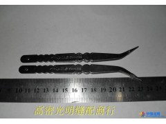 弯头不锈钢镊子 手工DIY专业工具 小尖镊子 取钻工具 弯镊子图1