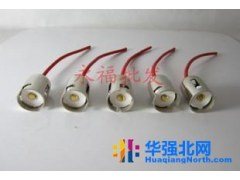 P21W单触点倒车灯灯座 S25单脚转向灯陶瓷灯座 LED灯座1156图1