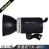 双电源外拍闪光灯TA-600 拍照补光灯影棚闪光灯深圳耐思摄影器材 摄像器材