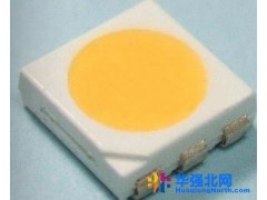 厂家直销5050三芯暖白光 SMD LED5050 贴片LED暖白光 贴片加工厂图1