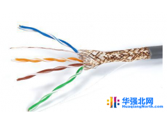 陕西 恒通 UTP  超五类双屏蔽网线 0.5mm纯无氧铜足300米 达标过福禄克测试  国标双屏蔽网线图1