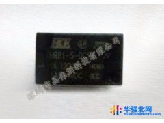 HKE汇港继电器HRB1-S-DC24V一组转换 6脚 1A120VAC HFD23-005-1ZS HKE汇港继电器H图1